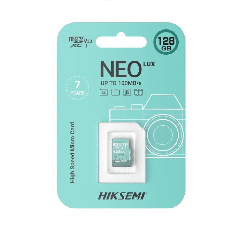 MEMORIA MICRO SD 128GB HIKSEMI NEO LUX