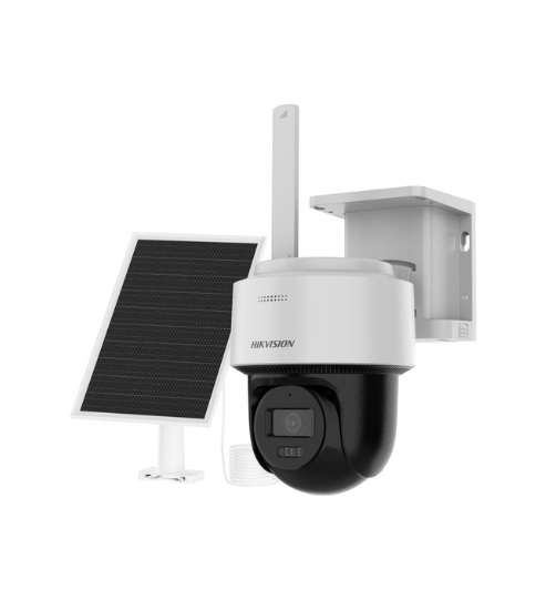 CAMARA IP HIKVISION 4G 4MP RESOLUCION 2K+ CON PANEL SOLAR Y BATERIA PT EXTERIOR