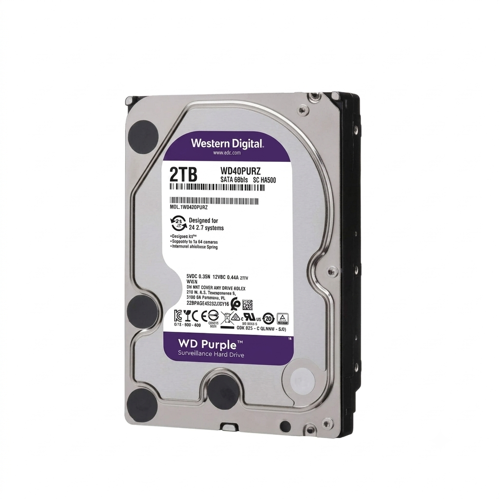 DISCO DURO DE 2TB WESTERN DIGITAL PURPLE