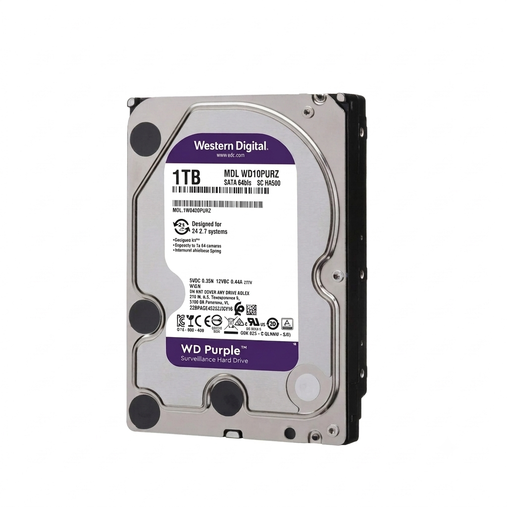 DISCO DURO DE 1TB WESTERN DIGITAL PURPLE