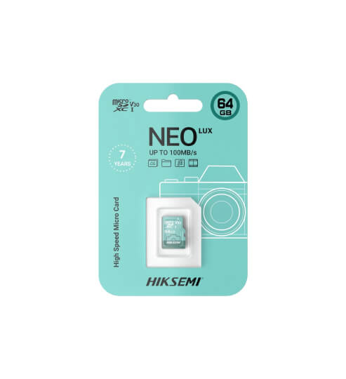 MEMORIA MICRO SD 64GB HIKSEMI NEO LUX