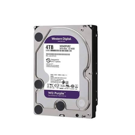DISCO DURO DE 4TB WESTERN DIGITAL PURPLE